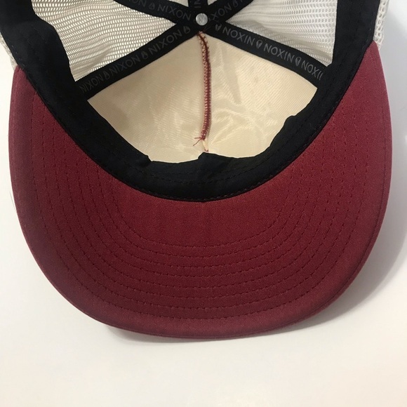 NIXON HAT RIDGE Trucker Cap Cabernet - Picture 9 of 12